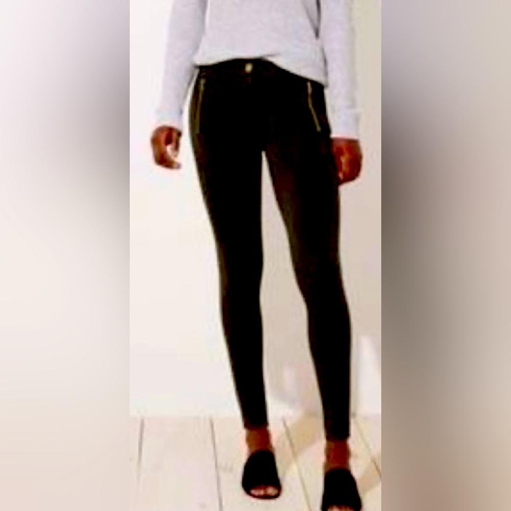 Loft Petites Grey Legging Pants Sz 2